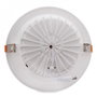 Foco Downlight Circular LED 20W Blanco Frío 2800Lm UGR19 Anti-Deslumbrante