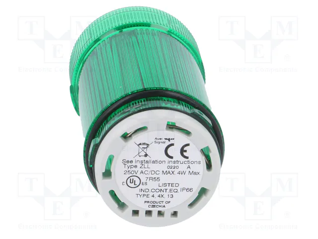 AUER SIGNAL Módulo de automatización señalizador luminoso verde IP66