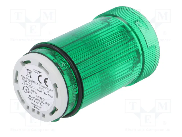 AUER SIGNAL Módulo de automatización señalizador luminoso verde IP66