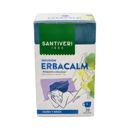 Santiveri Sanaflor Erbacalm Infusión para el Bienestar y la Calma, 20 Unidades