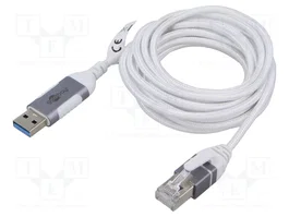 GOOBAY Cable Slim USB 3.0 a RJ45 Cat 6 de 15m