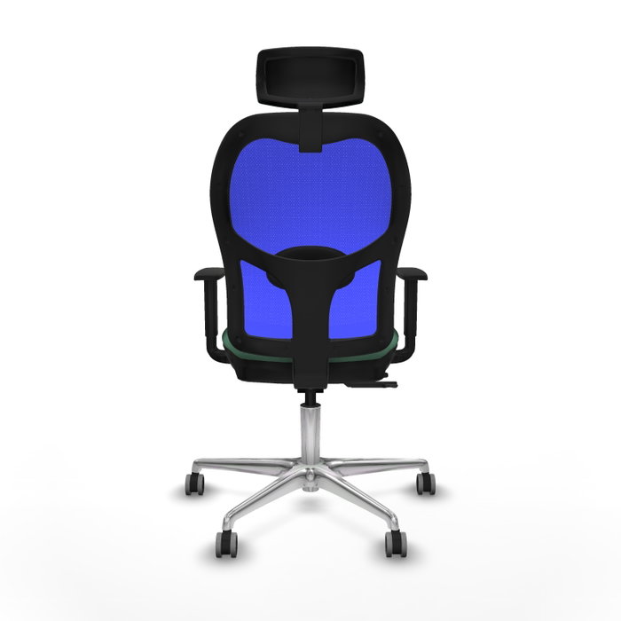 PIQUERAS Y CRESPO Silla de oficina Jorquera con mecanismo Sincro/Traslack Verde esmeralda y Azul PIQUERAS Y CRESPO Silla de oficina Jorquera con mecanismo Sincro/Traslack Verde esmeralda y Azul