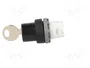 ABB Interruptor rotativo con llave 22mm negro