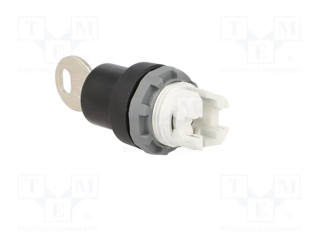 ABB Interruptor rotativo con llave 22mm negro