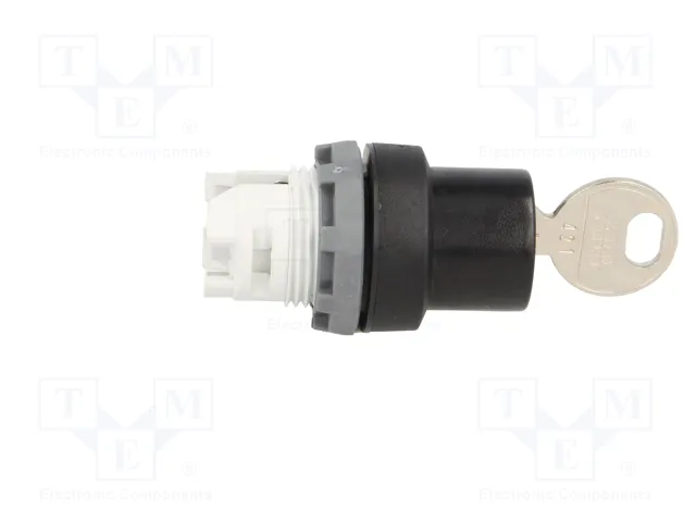 ABB Interruptor rotativo con llave 22mm negro