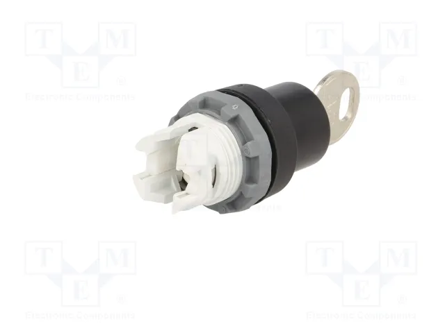 ABB Interruptor rotativo con llave 22mm negro