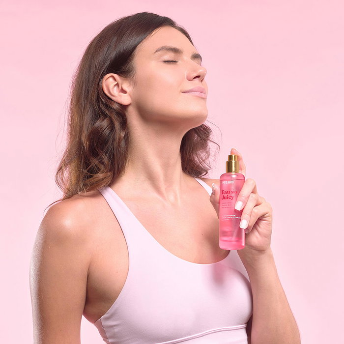 Flor De Mayo Hair & Body Perfume Juicy 80 ml - Perfume Capilar y Corporal con Fragancia Frutal y Floral