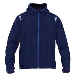 Sparco S02405BM2M Chaqueta Cortavientos Azul Talla M