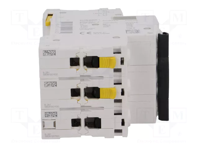 Schneider Electric Interruptor magnetotérmico iC60N 6A 3 polos