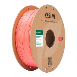 eSUN Filamento PLA BASIC 1,75 mm, Color Rosa, 1 kg