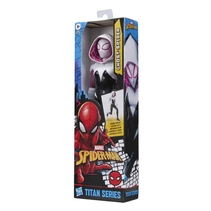 Hasbro Ghost Spider Titan Series Marvel de 30 cm