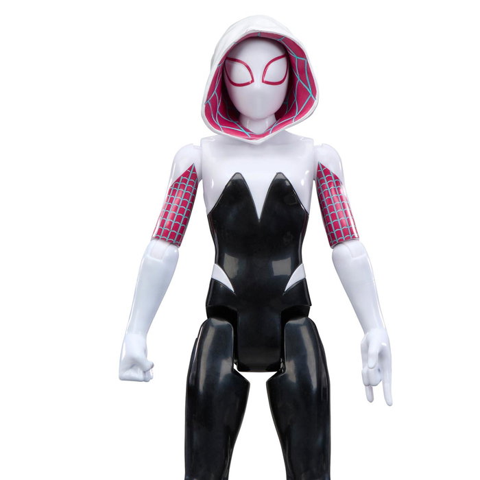 Hasbro Marvel Figura de Acción Titan Series Ghost Spider G2858 - 30cm Inspirada en los Cómics