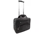 Q-connect Maletín para portátil 16/ negro con ruedas y bolsillos