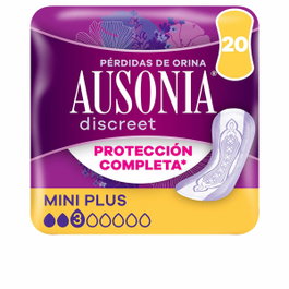 Ausonia Discreet Mini Plus compresas incontinencia 20 u