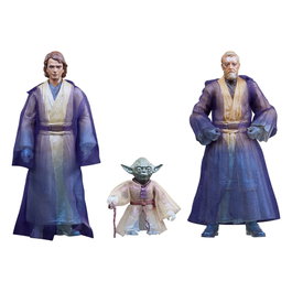 Hasbro Star Wars Episode VI Black Series Pack de 3 Figuras Force Spirits 15 cm