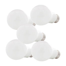 Pack 5 Bombillas LED E27 5W 450Lm 6000K Blanco Frío
