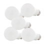 Pack 5 Bombillas LED E27 5W 450Lm 6000K Blanco Frío