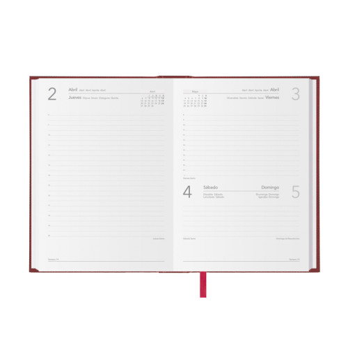 Dohe Agenda Anual 14x20 cm Dp Burdeos 2026 Cubierta Vinílica Papel 70gr 288 Páginas Datos Personales Calendario Trienal Planning Anotaciones Dohe Agenda Anual 14x20 cm Dp Burdeos 2026 Cubierta Vinílica Papel 70gr 288 Páginas Datos Personales Calendario Trienal Planning Anotaciones
