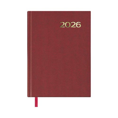 Dohe Agenda Anual Síntex 14x20cm Burdeos 2026