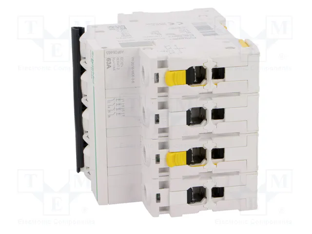 SCHNEIDER ELECTRIC iC60N ACTI9 Interruptor magnetotérmico 63A 4 polos Caract D
