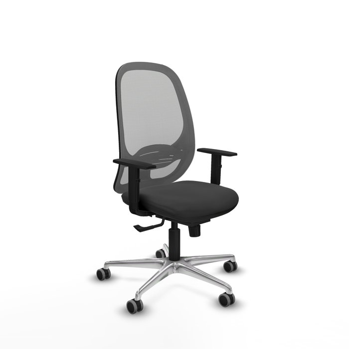 PIQUERAS Y CRESPO Silla de oficina Cilanco Gris con mecanismo Sincro PIQUERAS Y CRESPO Silla de oficina Cilanco Gris con mecanismo Sincro