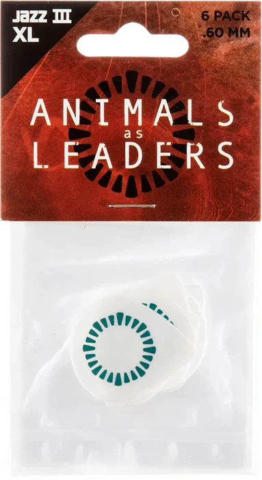 Dunlop Púas Signature Tosin Abasi Jazz III - 0.60mm (Pack 6)