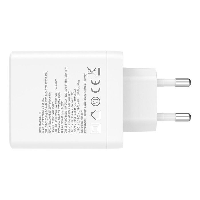 4smarts PDPlug Slim 65W GaN Jojo Blanco 4smarts PDPlug Slim 65W GaN Jojo Blanco