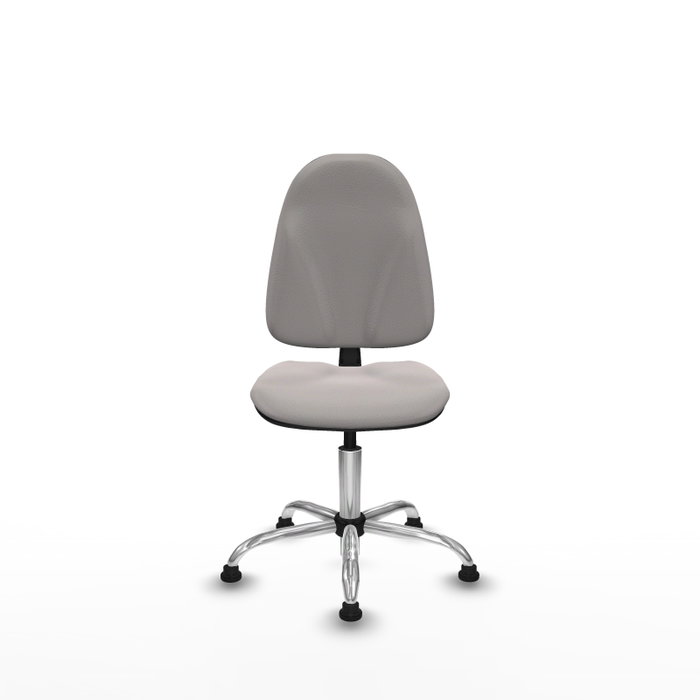 PIQUERAS Y CRESPO Silla de oficina Algarra Blanco con Base Cromada PIQUERAS Y CRESPO Silla de oficina Algarra Blanco con Base Cromada