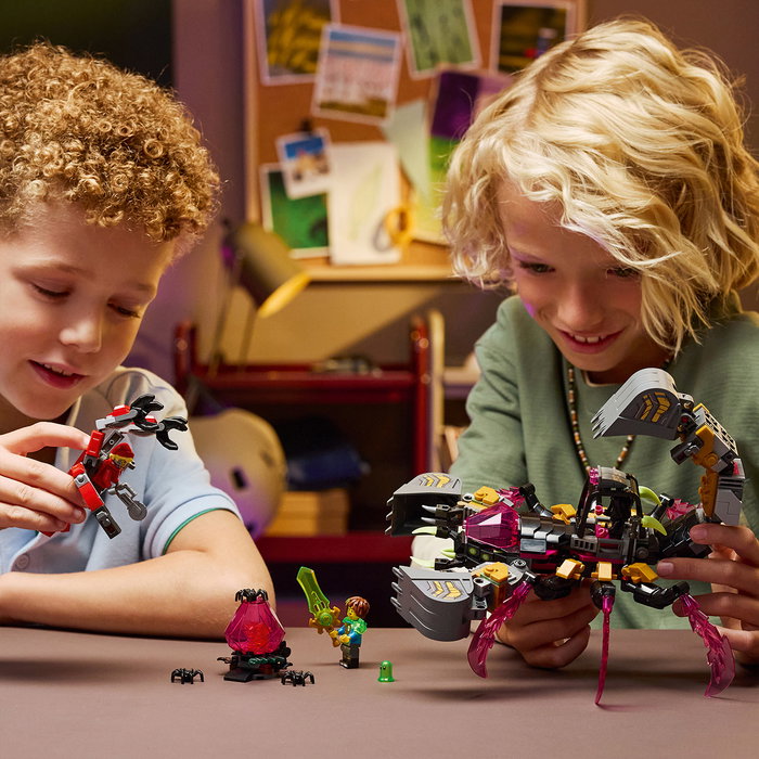 Lego DREAMZzz Excavadora Escorpión de Pesadilla 71513, Set de Construcción con Minifiguras para Niños +7 Años, 505 Piezas