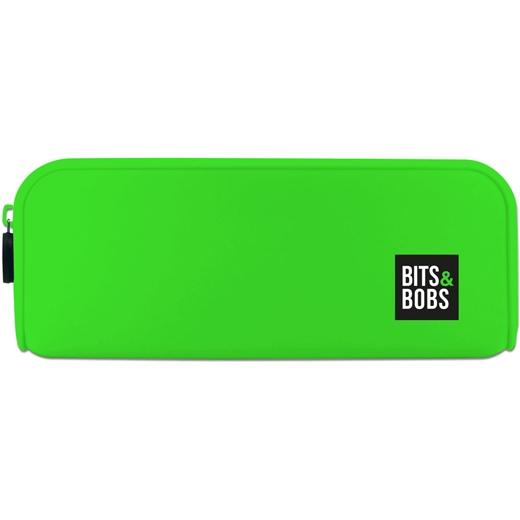 Grafoplás Portatodo de Silicona Bits&Bobs Verde Neón Estuche Cremallera Resistente al Agua Flexible Tacto Suave 20x7.5x5.5 cm Grafoplás Portatodo de Silicona Bits&Bobs Verde Neón Estuche Cremallera Resistente al Agua Flexible Tacto Suave 20x7.5x5.5 cm