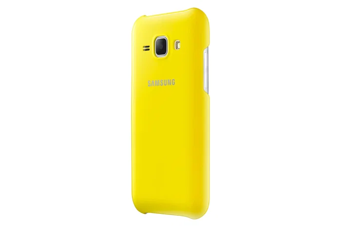 Samsung EF-PJ100B Funda blanda para Galaxy J1, 10.9 cm (4.3"), Color Amarillo