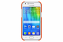 Samsung EF-PJ100B Funda blanda para móvil Amarillo Compatible con Samsung Galaxy J1 de 4.3"
