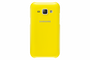 Samsung EF-PJ100B Funda blanda para móvil Amarillo Compatible con Samsung Galaxy J1 de 4.3"