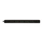 LogiLink Regleta de 6 enchufes tipo euro, negro