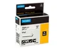 Dymo Rhino Cinta de Etiquetas ID1-19 Negro sobre Blanco