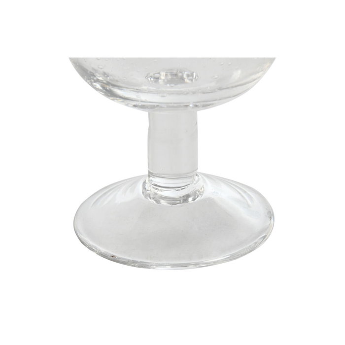 DKD Home Decor Set de 6 Copas de Cristal Burbujas 300ml