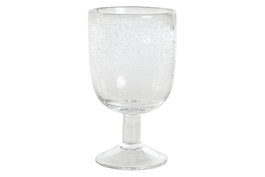 DKD Home Decor Set de 6 Copas de Cristal Burbujas 300ml