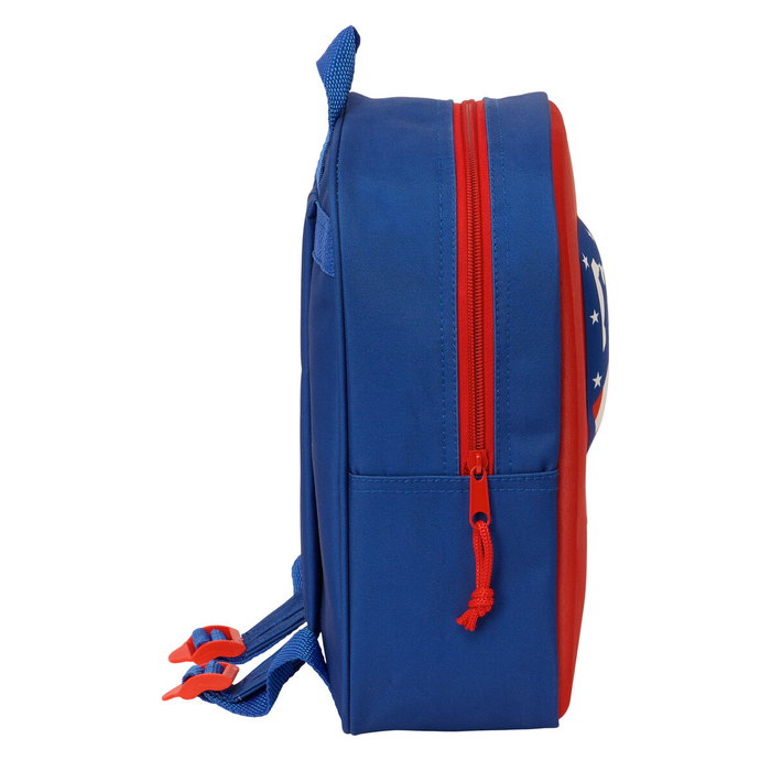 Safta Mochila de Guardería 3D Atlético de Madrid de 27 cm