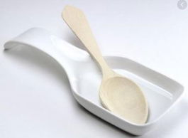 Reposacucharas - Complementos de Vajilla, Apto para Lavavajillas y Microondas