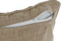 DKD Home Decor Cojín de Algodón Bordado Beige 50x15x50