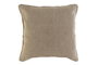 DKD Home Decor Cojín de Algodón Bordado Beige 50x15x50