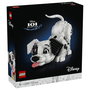 LEGO Disney Cachorro de 101 Dálmatas, Set de construcción para adultos