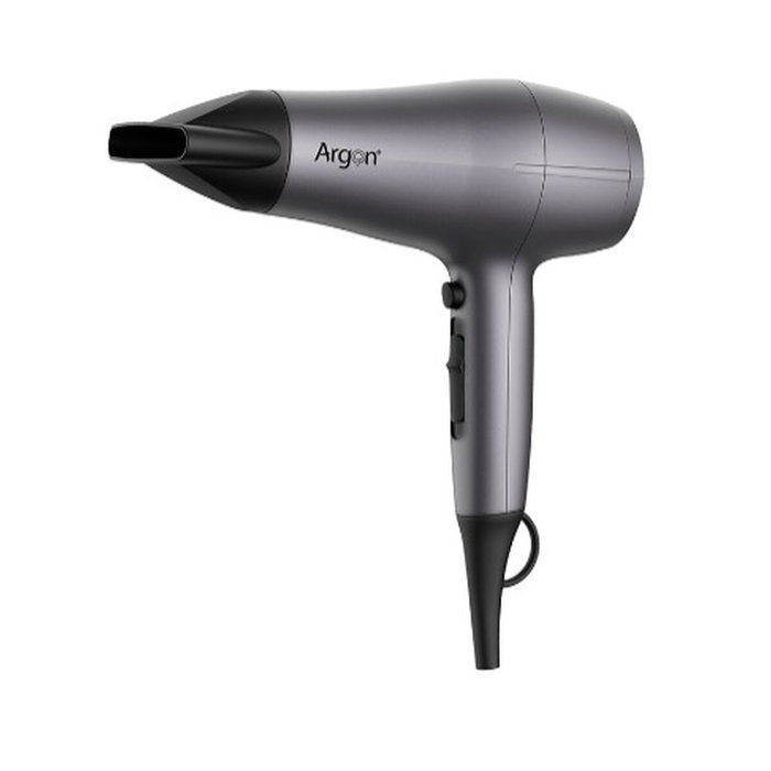 Argon Secador de Pelo 2200W Negro Mate