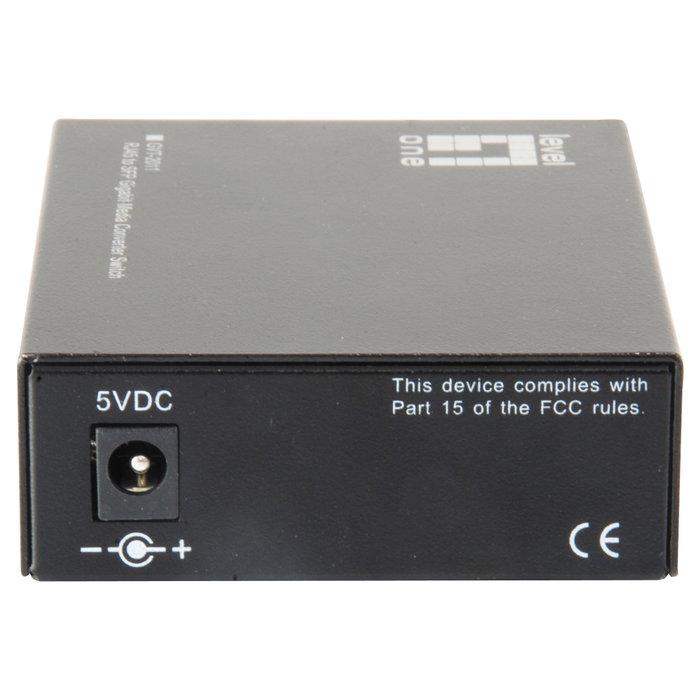 Level One GVT-2011 Conversor de Medios Gigabit RJ45 a SFP Level One GVT-2011 Conversor de Medios Gigabit RJ45 a SFP