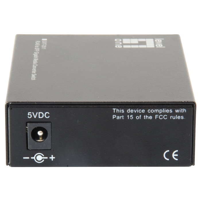 Level One Convertidor GVT-2011 Gigabit Ethernet 10/100/1000T a 1000SX 20km