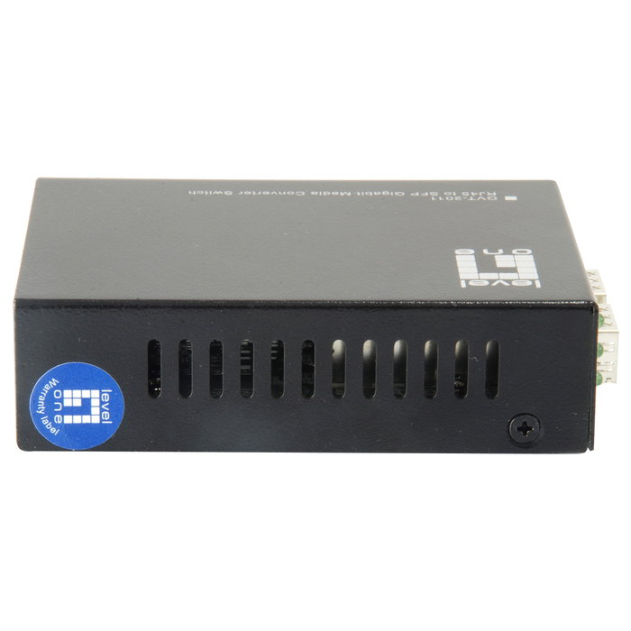 Level One GVT-2011 Conversor de Medios Gigabit RJ45 a SFP Level One GVT-2011 Conversor de Medios Gigabit RJ45 a SFP