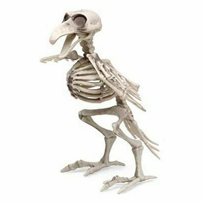 Esqueleto Pájaro Halloween 190*12 CM Blanco
