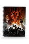 Ejercito Mordor Libreta Espiral Efecto 3D A5 The Lord Of The Rings