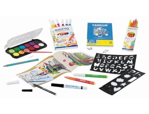 Giotto Set creativo Art Lab Fluo Mania 21 piezas