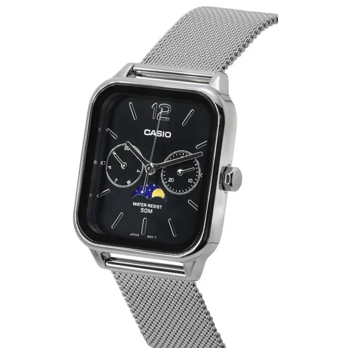 Casio MTP-M305M Reloj de Cuarzo Analógico para Hombre - Negro
